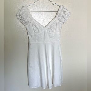 White Na-kd Mini Dress